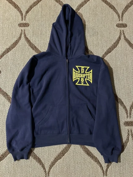 Bad Chapter Vintage Zip Up Hoodie