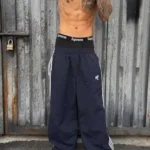 Bad Chapter Distressed Blue Sweat Pant
