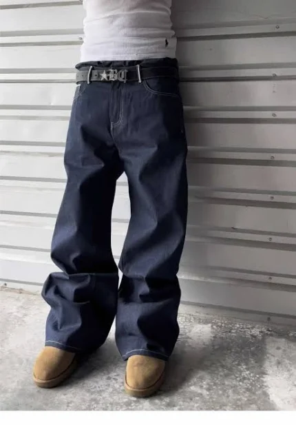 Badchapter Oversized Dark Denim
