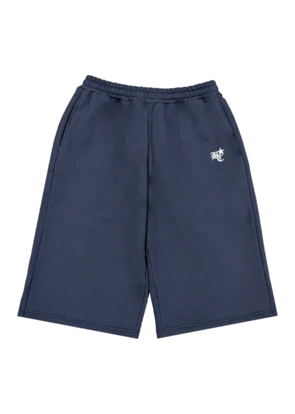 Bad Chapter BC Track Sweatshort in Navy combines relaxed sporty styling with modern streetwear appeal for everyday casual outfits.